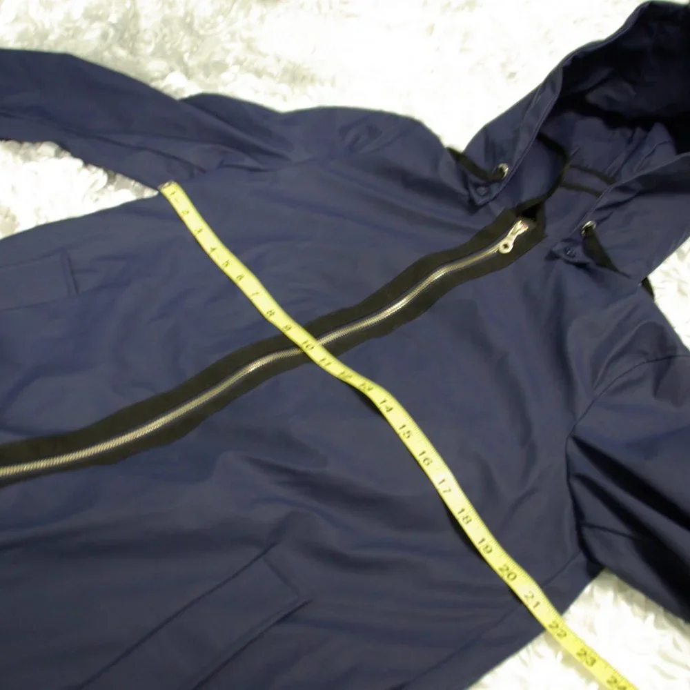 NWT Kate Spade New York Aline Raincoat Hooded Jacket Size 4 Water Resistant
